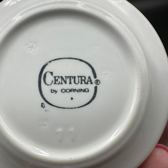 Vintage Cup and Saucers (4) in April Tulip by Corning for Centura 1972-1978 - Picture 7 of 8